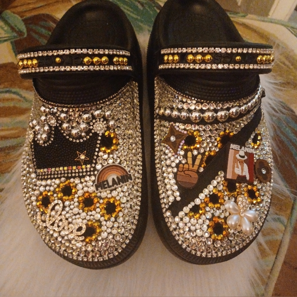Blinged Out Crocs